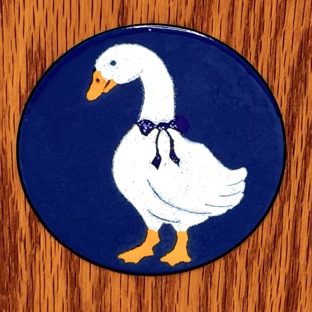 Vintage Wooden Goose Napkin Mail Letter Holder Cottage Farmhouse Kitchen Decor - Picture 3 of 8